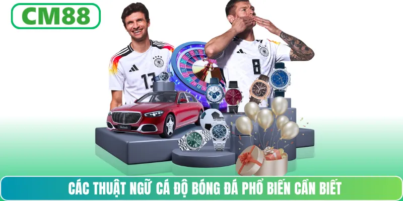 Các thuật ngữ cá độ bóng đá phổ biến cần biết